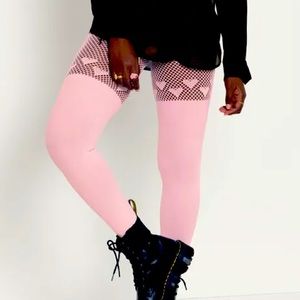 Brand New Never Worn BLACKMILK heart hosiery OSFA